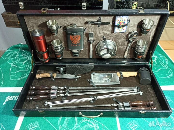 Шашлычный подарочный набор