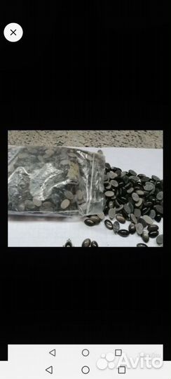 Кабошон обсидиан