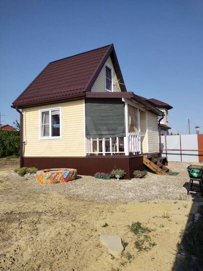 Дом 34 м² на участке 6 сот.