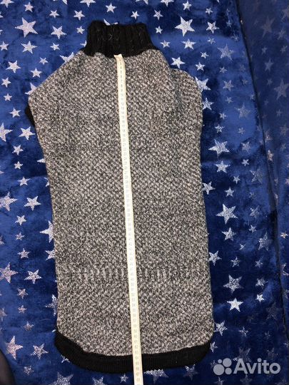 Свитер вязаный для собак средних пород