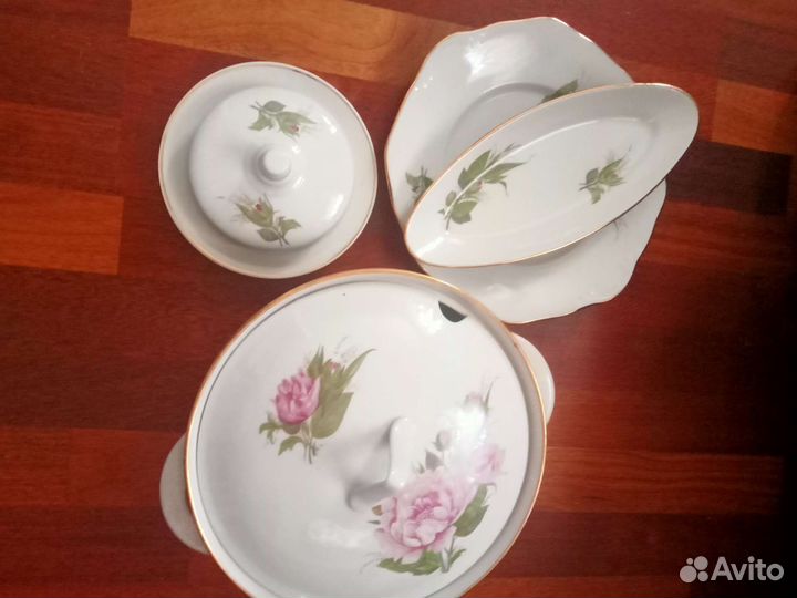 Столовый сервиз фарфор СССР