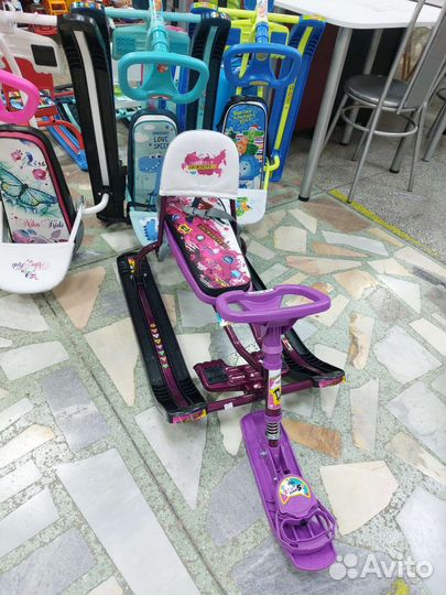 Снегокат Ника Модель 4-1 (новый)