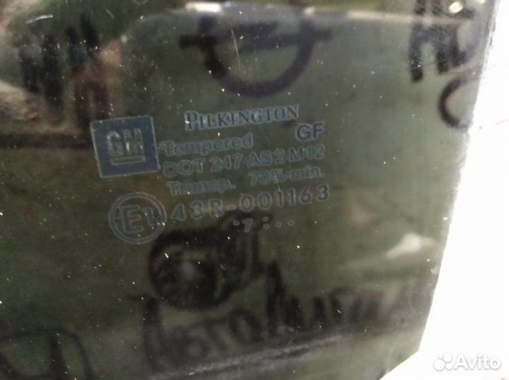 Стекло заднее левое Opel Astra H Z18XER 2008