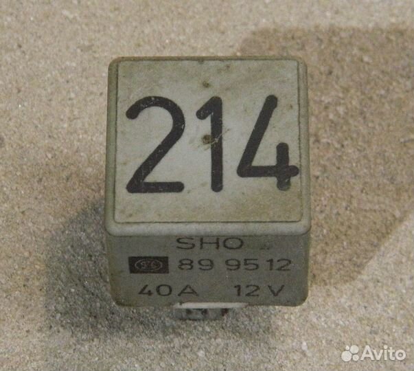 Реле вентилятора 214 Audi 80 B3