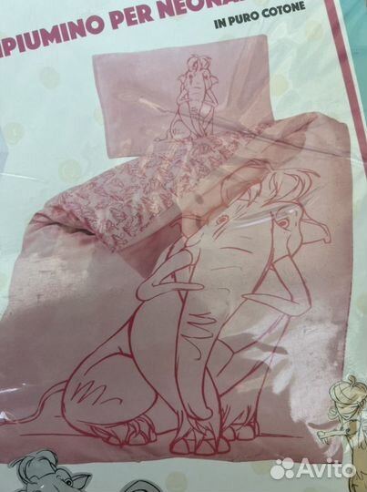 Новый комплект детского постельного белья Disney