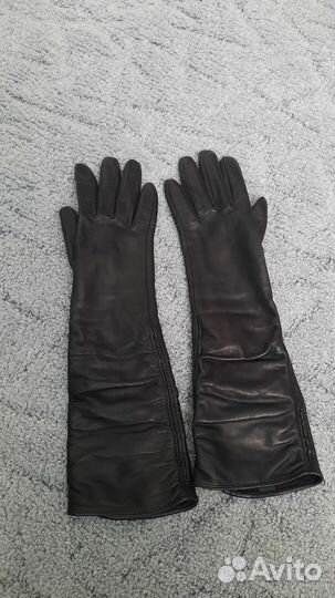 Перчатки женские натуральная кожа