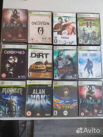 Диски на xbox 360