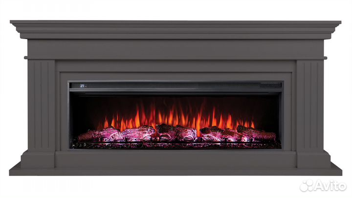 Электрокамин Ontario 52 с очагом Joker 52 (184см)