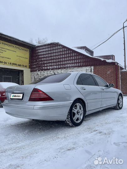 Mercedes-Benz S-класс 5.0 AT, 2000, 170 000 км