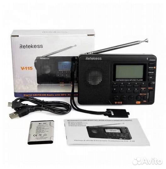 Радиоприемник retekess V115