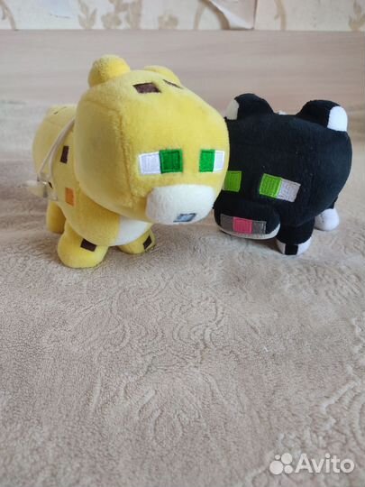Мягкие игрушки майнкрафт
