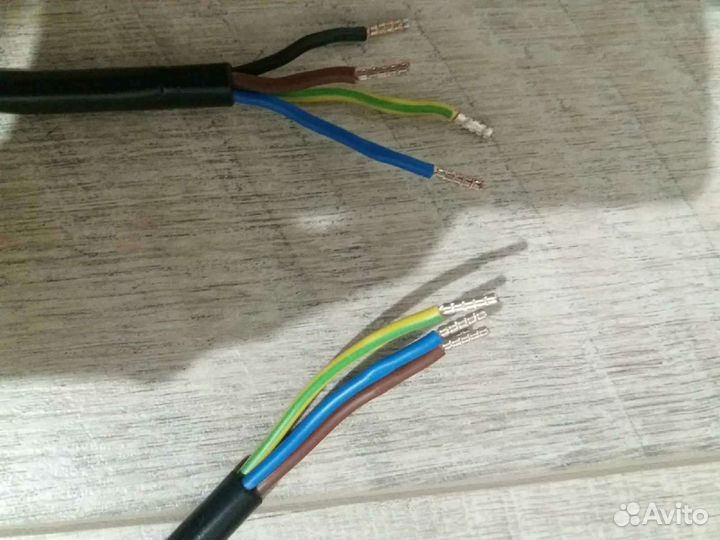 Кабель с индукционной варочной панели