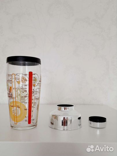 Шейкер для коктейлей барный стеклянный Luminarc