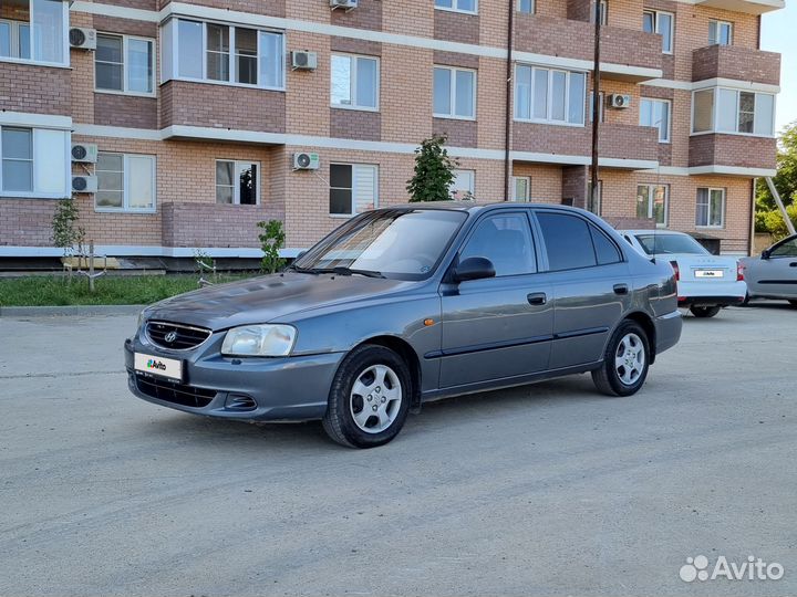 Hyundai Accent 1.5 AT, 2004, 292 675 км