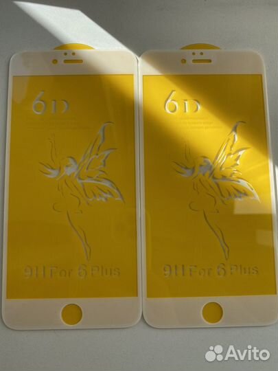 Защитное стекло 6 D iPhone 6 plus