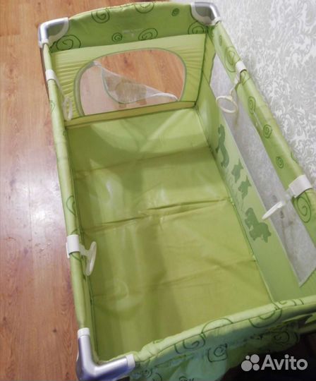 Детская кровать-манеж 2 в 1