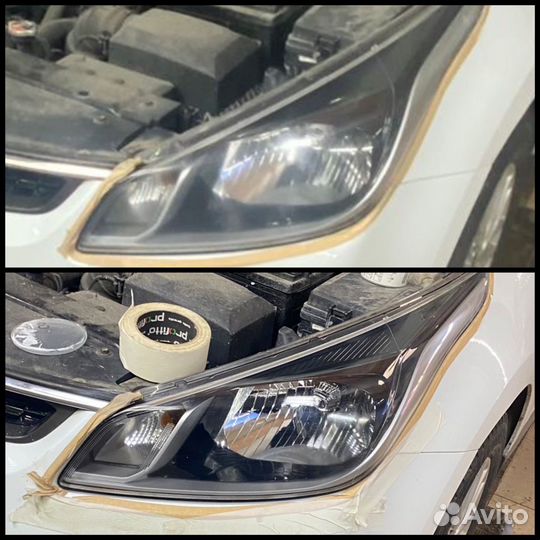 Полировка фар