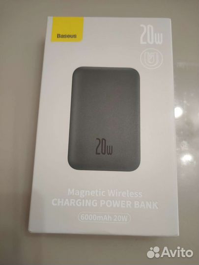Baseus MagSafe Power Bank 6000mAh, аккумулятор