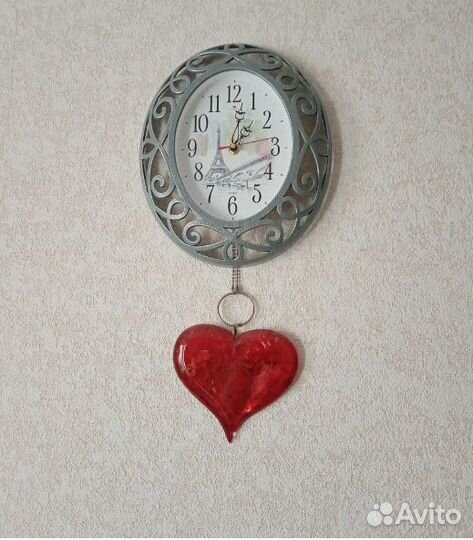 Часы настенные интерьерные с плавным ходом