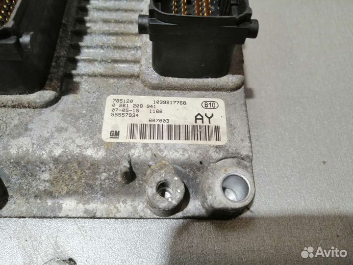 Эбу двигателя z12xep z14xep Opel Corsa D