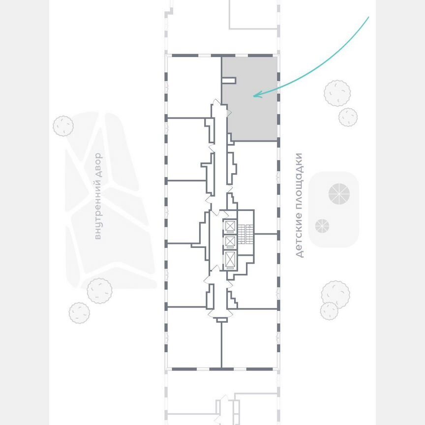 3-к. квартира, 67,1 м², 22/30 эт.