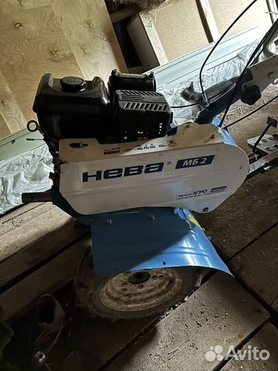 Мотоблок с тележкой Нева бм2 Мультиагро-B&S