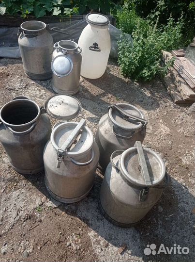 Фляга алюминиевая бу 40л