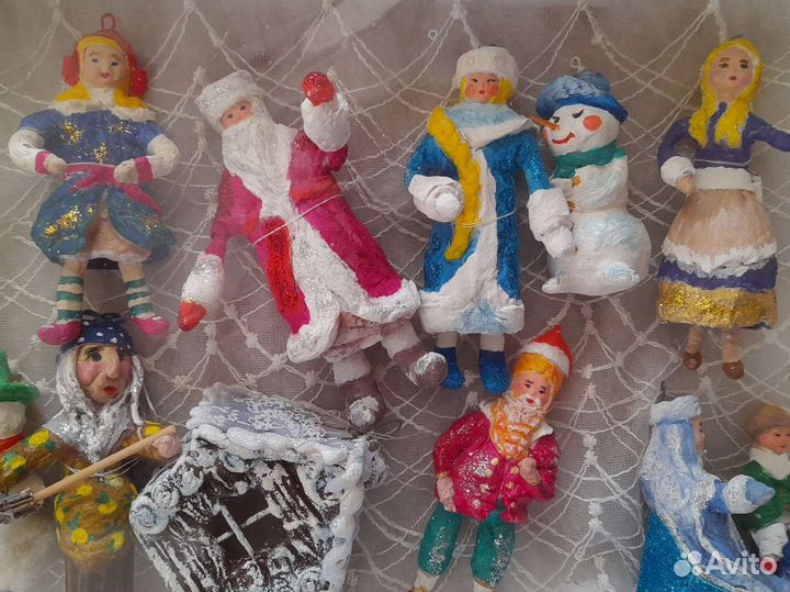 Новогодние игрушки ручной работы