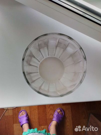 Ваза стеклянная СССР