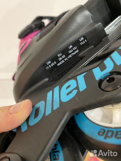 Роликовые коньки детские rollerblade