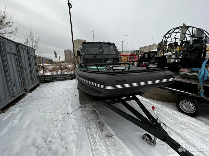 Аэролодка SibEX 550 Tourist 300 л.с Завод