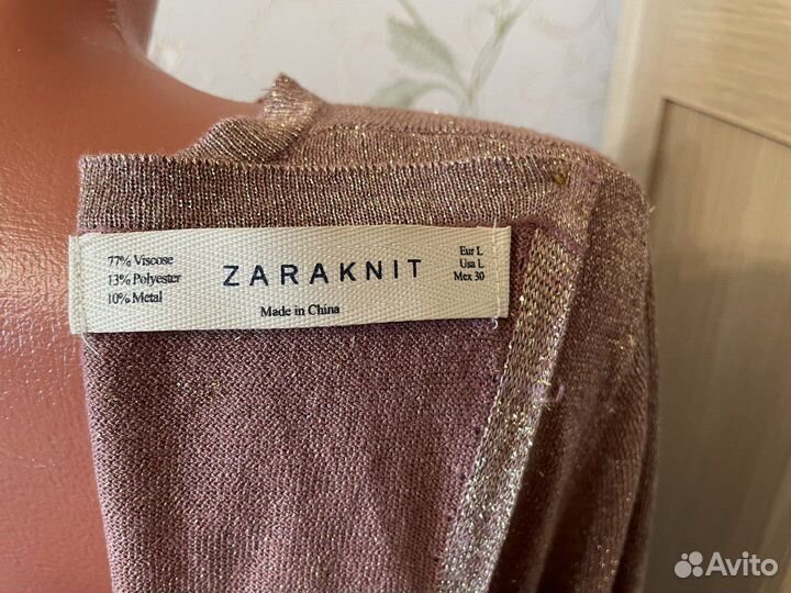 Джемпер женский Zara размер L 46 48