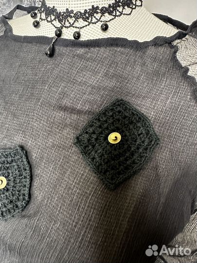 Женские шелковые блузы 44-46