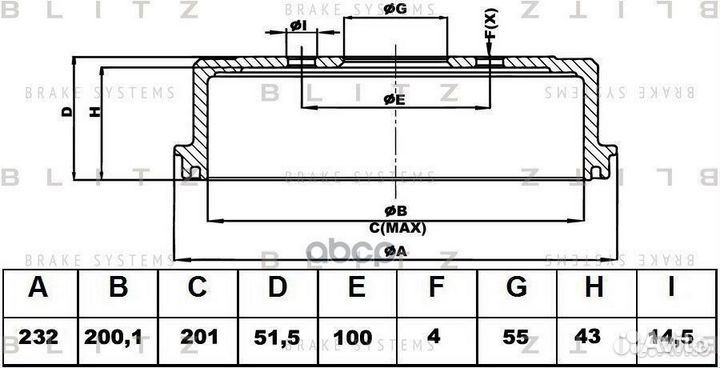 Toyota Yaris 99- BT0122 Blitz
