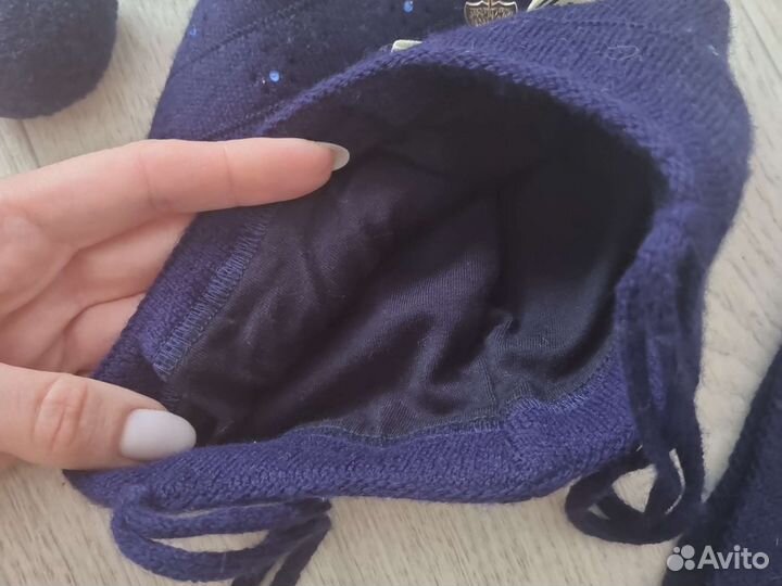 Шапка и шарф для девочки