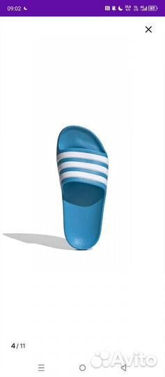 Шлепки adidas adilette 36