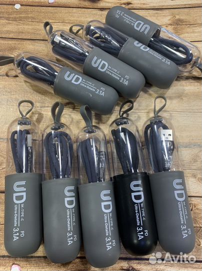 USB кабель 3.1 А 1.2м на type-C