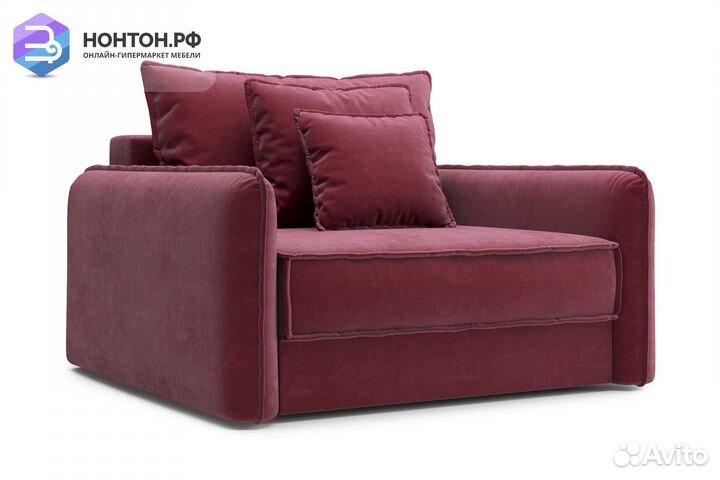 Кресло тик-так Антей бордовое