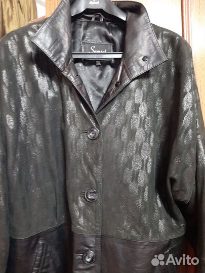 Куртка кожаная женская