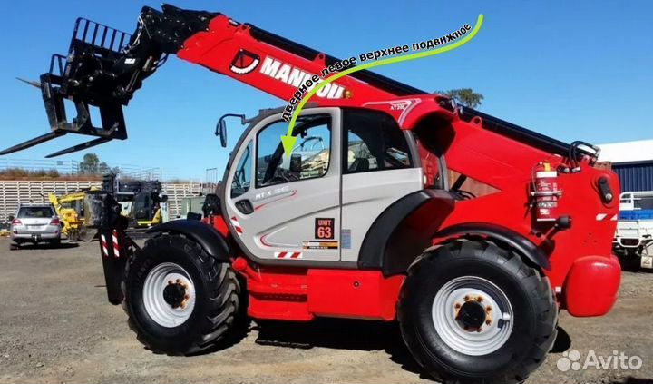 Стекло на Телескопический-погрузчик Manitou MT1840