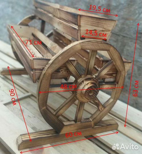 Цветочница декоративная цветник