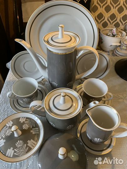 Сервиз чайный Райхенбах Германия. Артишок