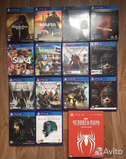 Игры для приставки ps4