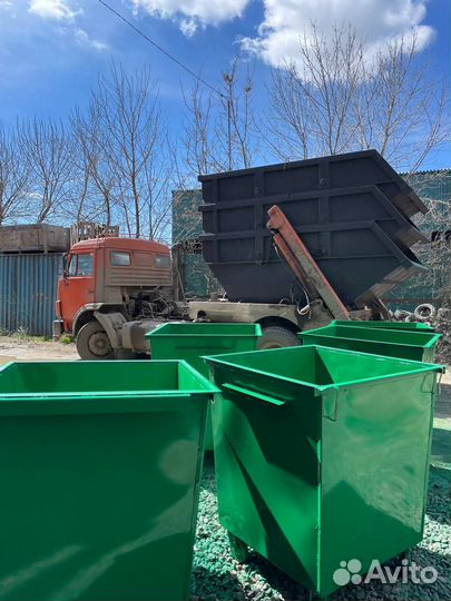 Мусорный бак на колесах