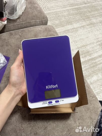Весы кухонные kitfort