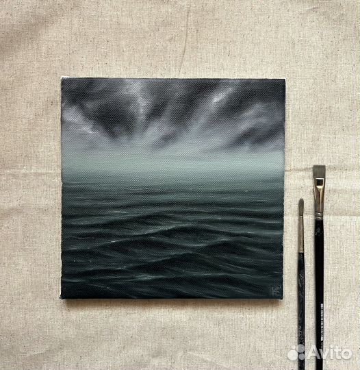 Море, масло, картина