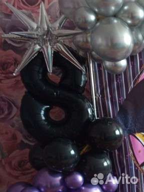 Воздушный шар восьмерка