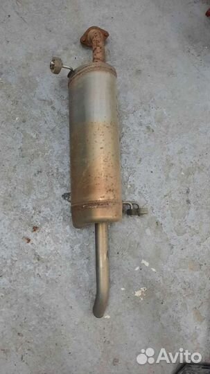 Глушитель на hyundai solaris 1 рест 2016г