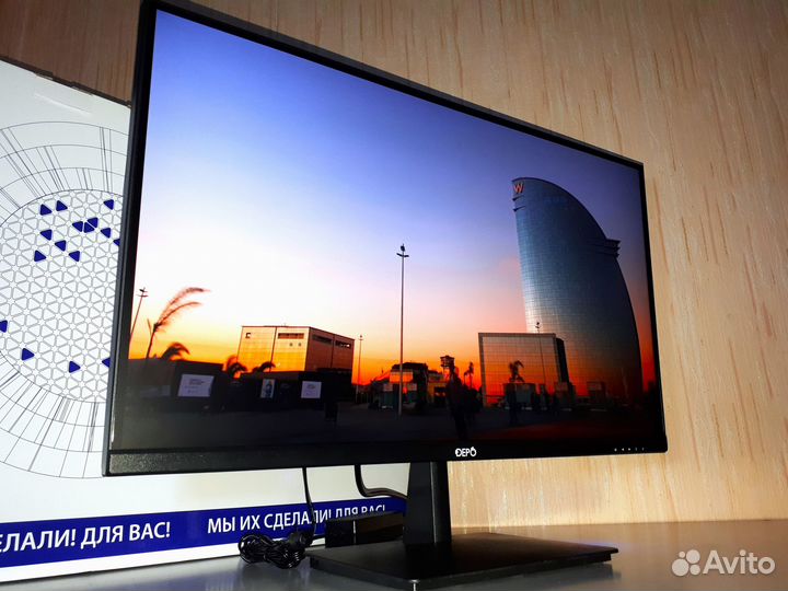 Новый QHD 2K Монитор 27' Depo Ego QM27DQE hdmi/DP