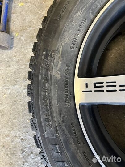 Крлеса r16 на зимней резине